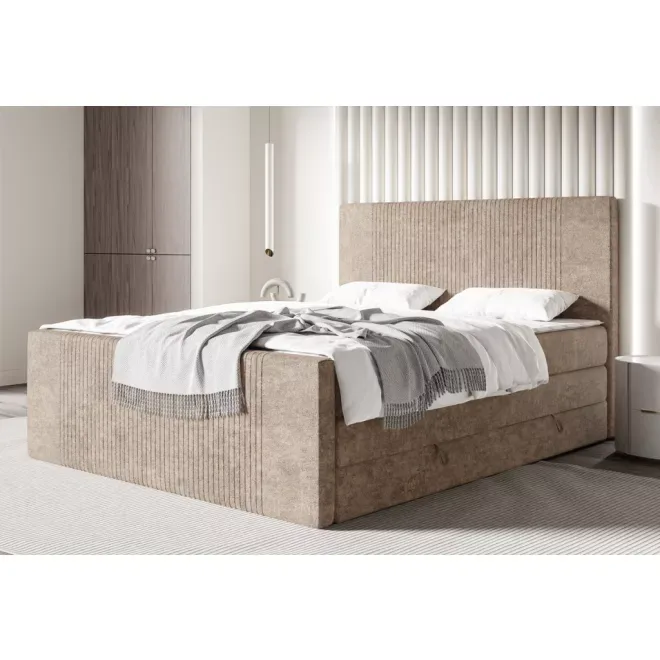Begiamo boxspring ágy ágyneműtartóval 200 X 200