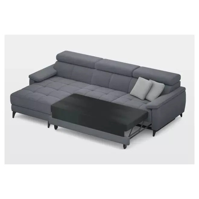 Mona ágyazható sarok ülőgarnitúra 170 cm X 271 cm - Simple System - balos
