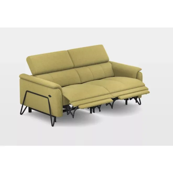 Oltens 3 személyes kanapé 2 karral - Elektromos Relax funkció 2 oldalon