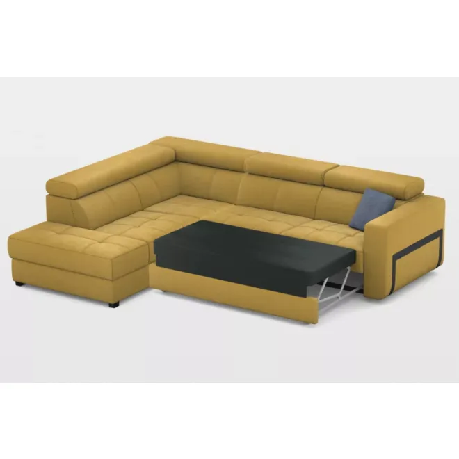 Rezo ágyazható sarok ülőgarnitúra 226 cm X 290 cm - Simple System - balos